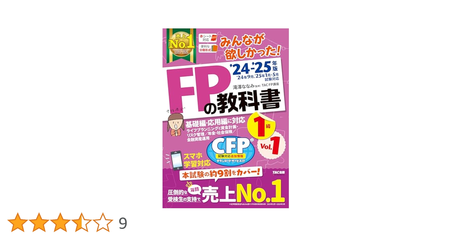 みんなが欲しかった! FPの教科書 1級 Vol.1 2024-2025年 [FP技能